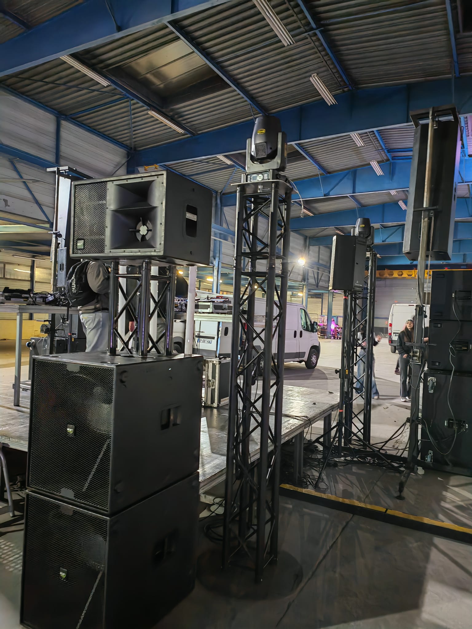 Installation technique son KV2 Audio